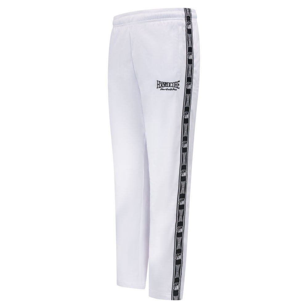 Track Pants 100% Hardcore Essential – białe, widok przodu